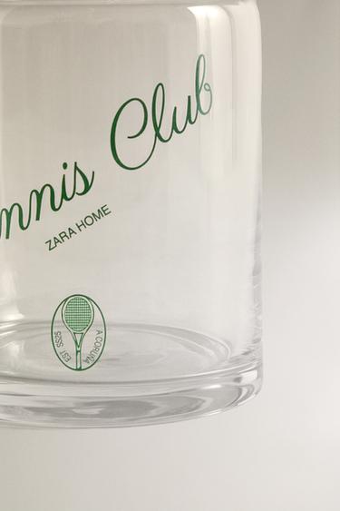 GLASS TENNIS JUG - Green by Zara - Image 4