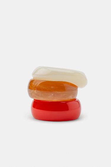 Zaras TREPACK STYVA ARMBAND - Flerfärgad