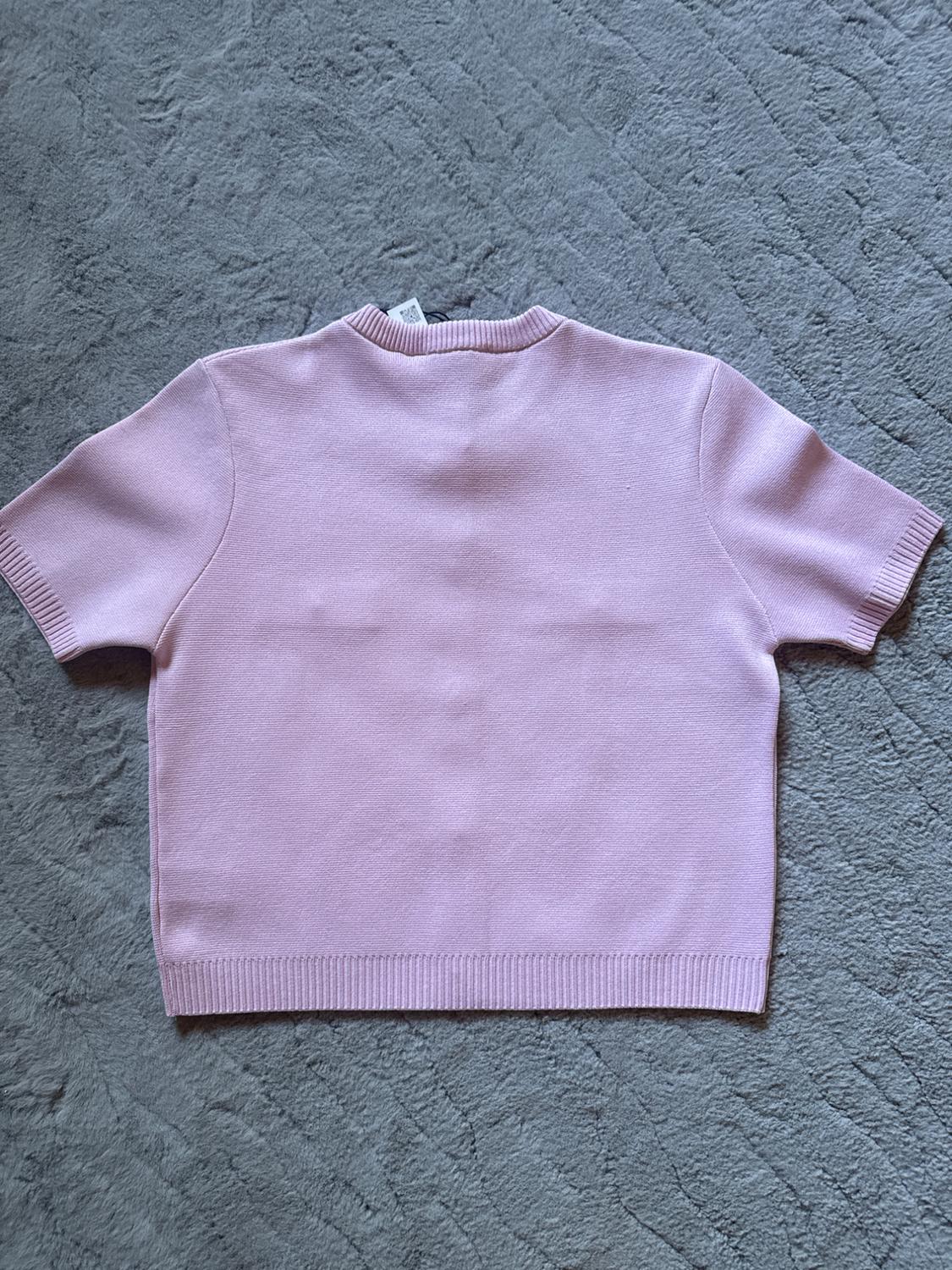 SHORT SLEEVE KNIT CARDIGAN - Image 2