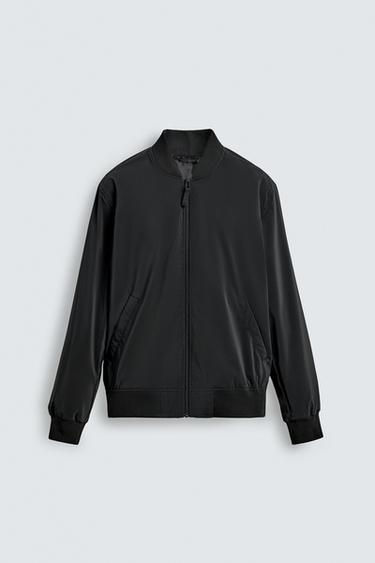 JAQUETA BOMBER LEVE - Preto da Zara