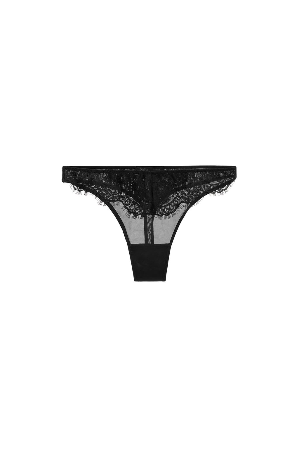 MESH LACE THONG - image 3