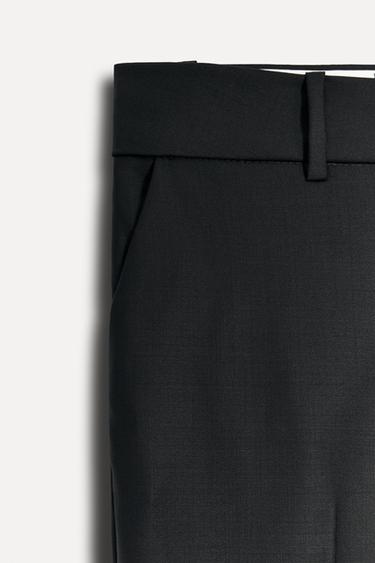 50TH ANNIVERSARY WOOL BLEND TROUSERS - Black by Zara - Image 3