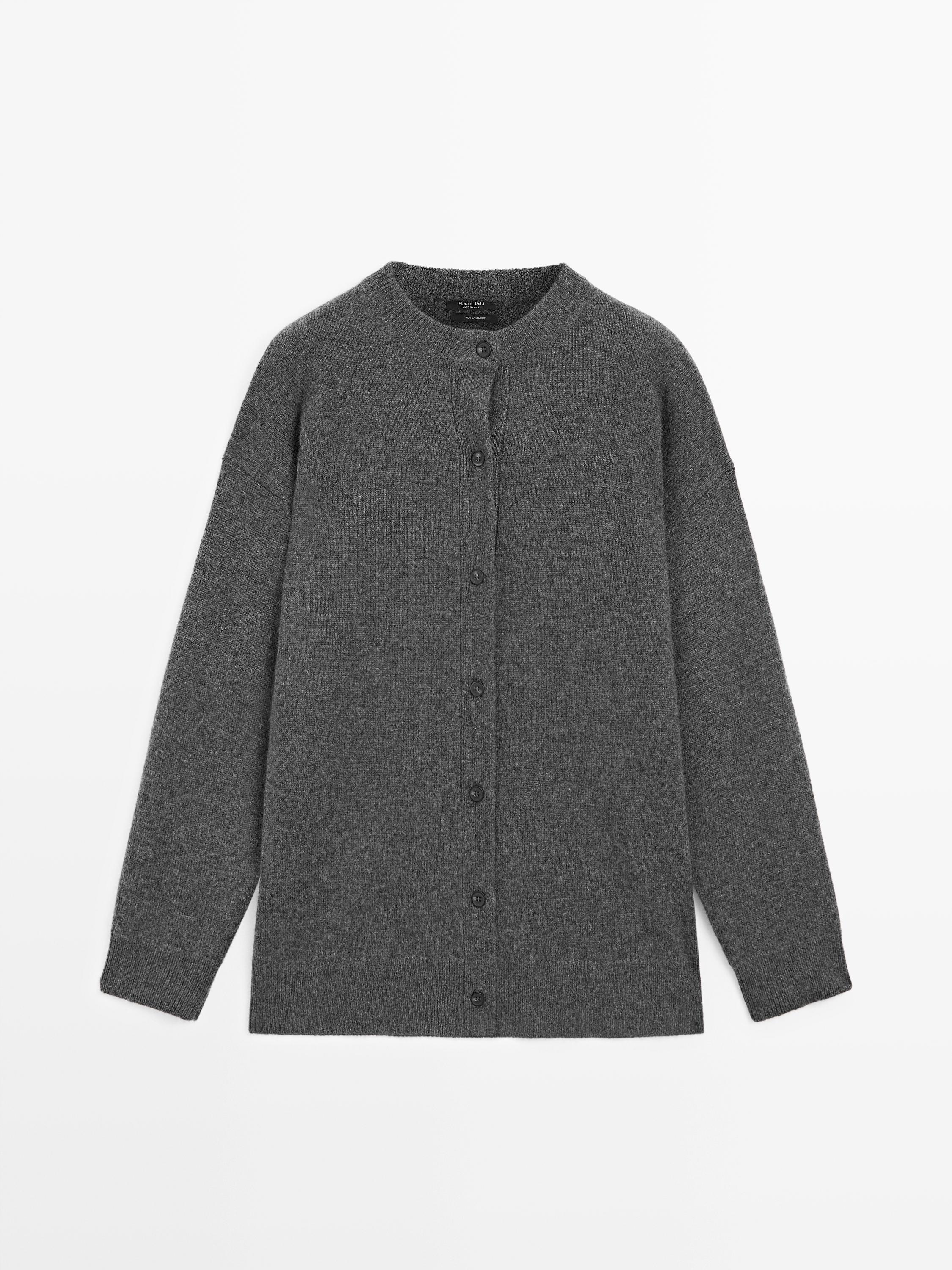 Cardigan en maille oversize 100 % cachemire