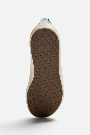 FABRIC TRAINERS - Blue by Zara - Image 3