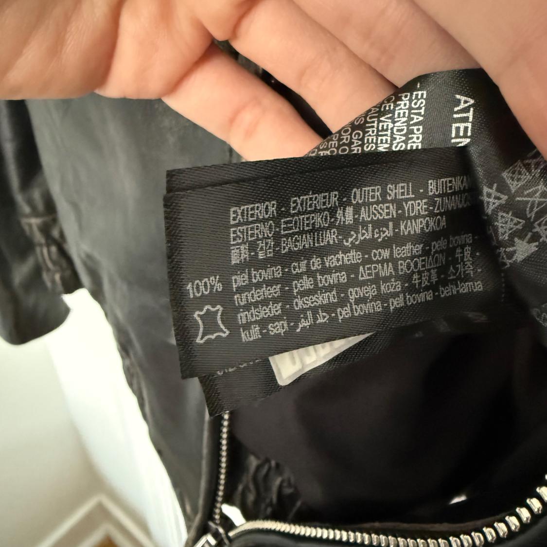 100% LEATHER JACKET ZW COLLECTION - Image 6