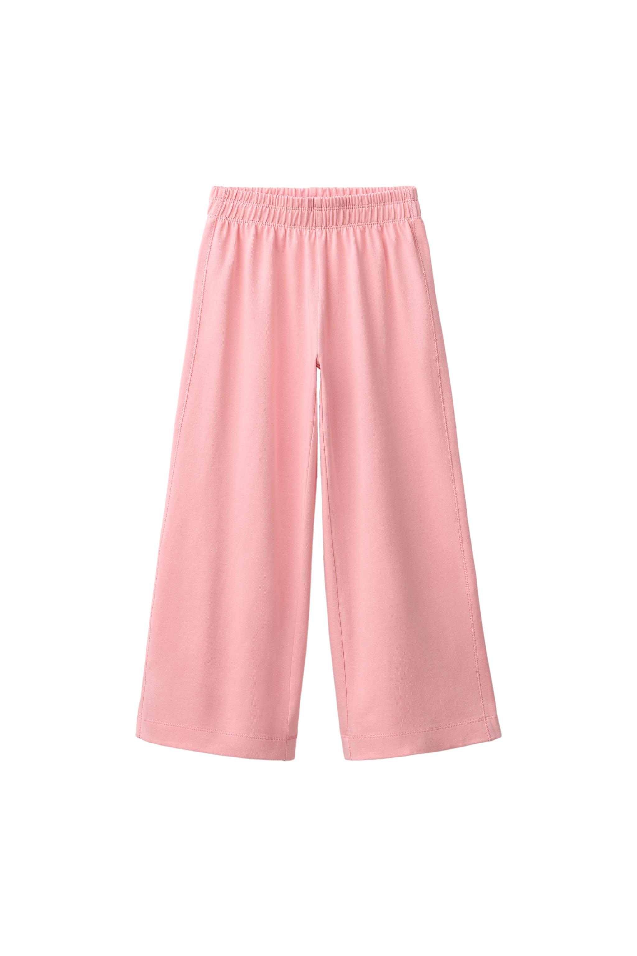 HEAVYWEIGHT WIDE LEG PANTS — Pink (alternate view)