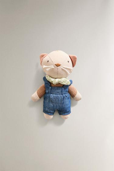 KIDS' CAT FAMILY SOFT TOY SET (SET OF 3) - Multicoloured by Zara - Image 2