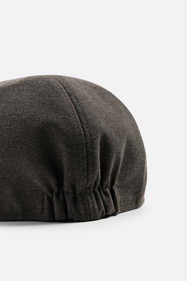 STRUCTURED BERET - Dark brown by Zara - Image 2