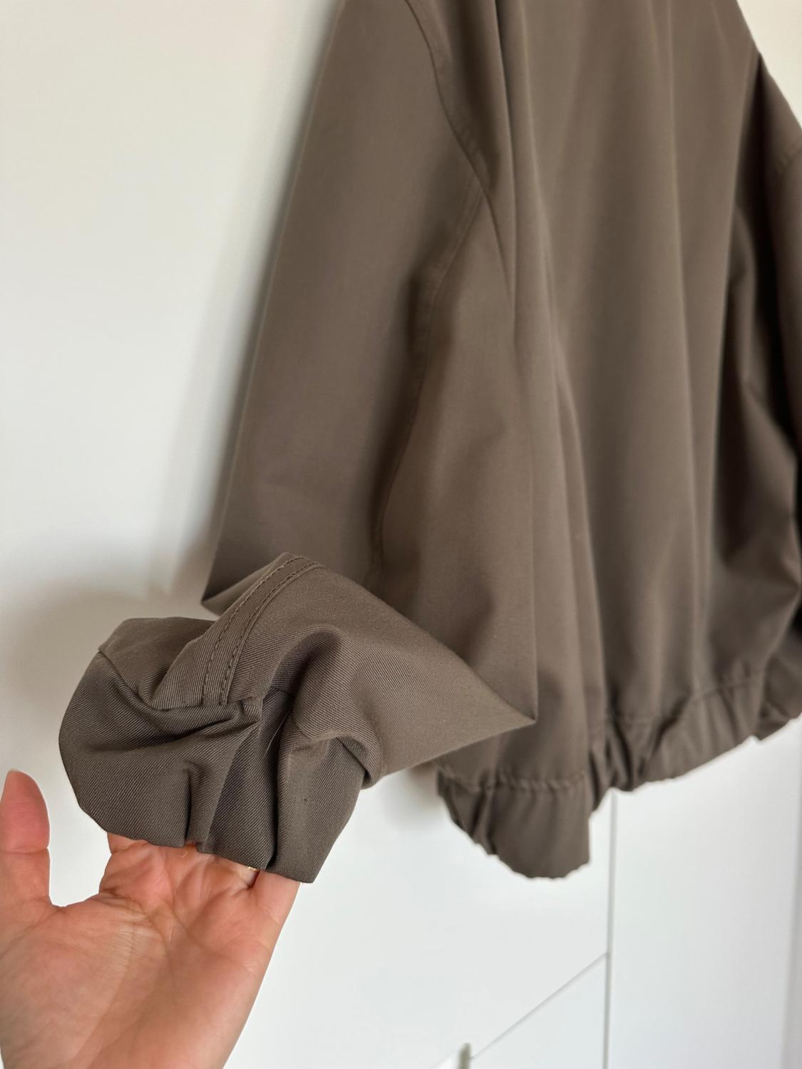 OVERSIZE WOOL BLEND BOMBER JACKET - Image 3