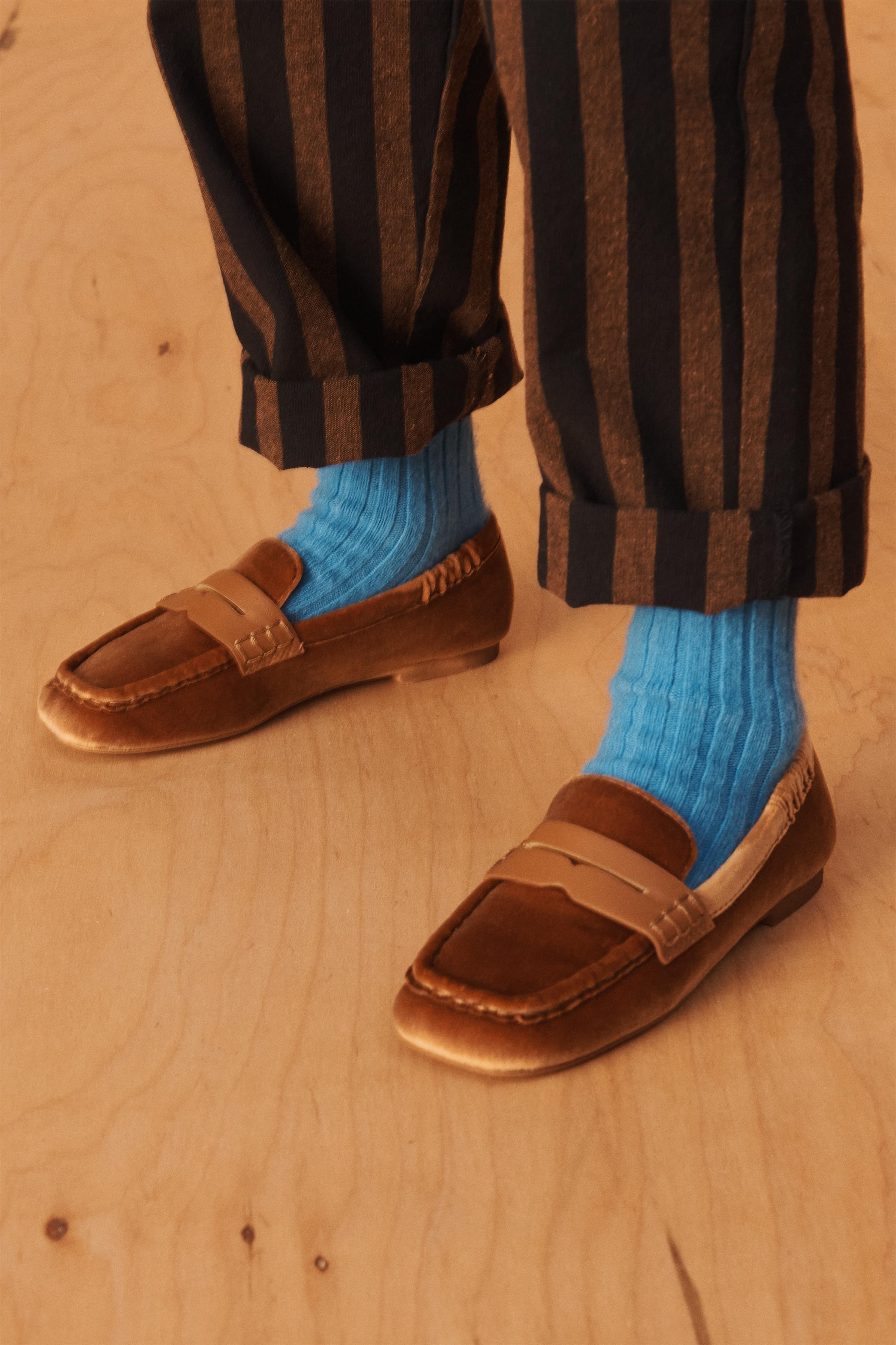 MOCASSINS EN VELOURS ÉDITION LIMITÉE