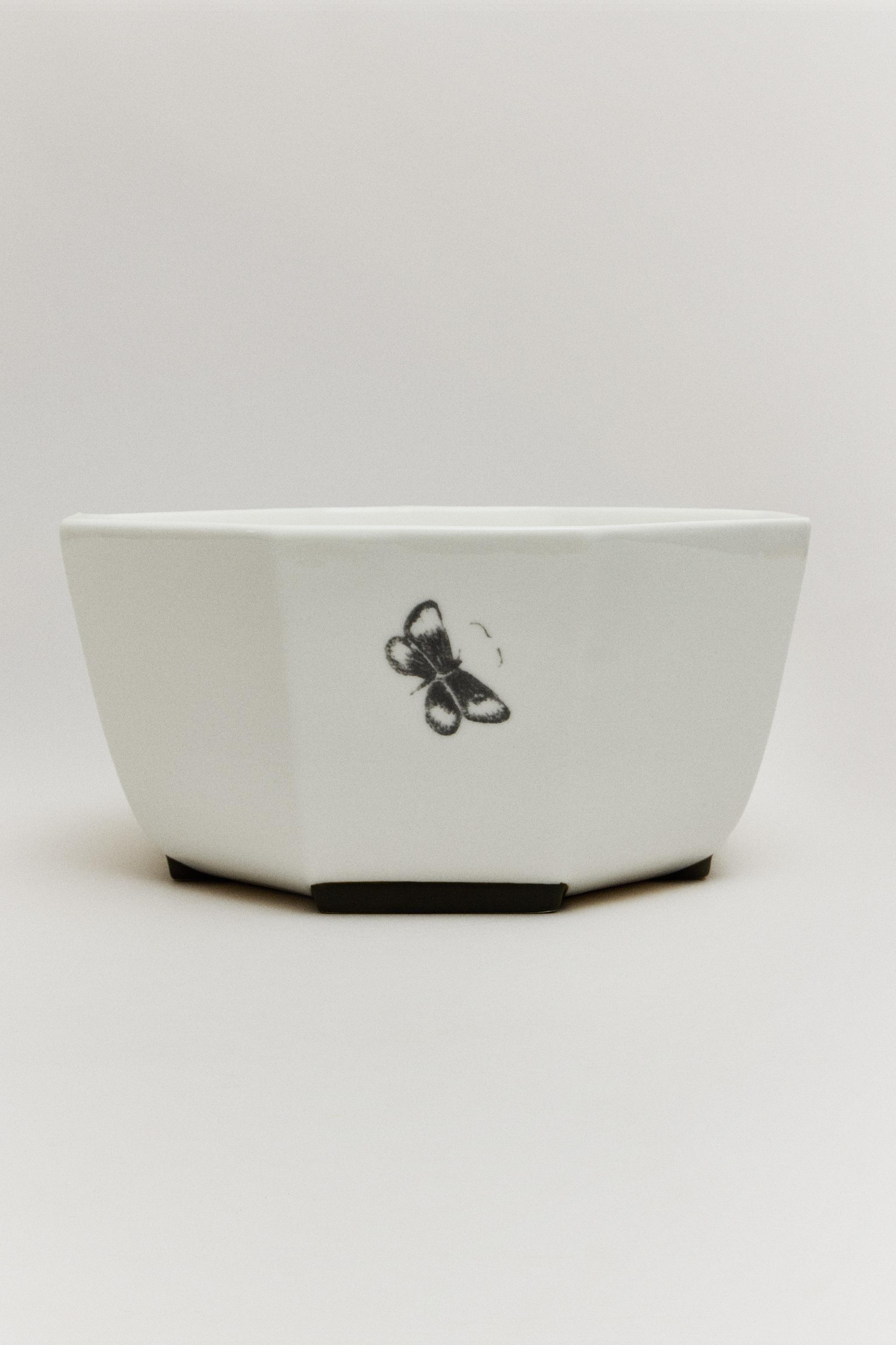 THE SKY OCTAGONAL SALAD BOWL