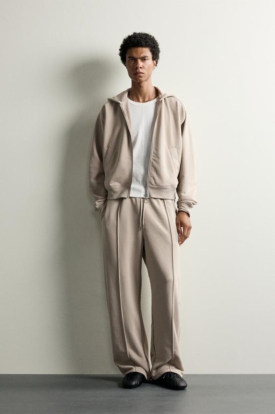 ZIP-UP HOODIE - Grey marl by Zara - Image 0