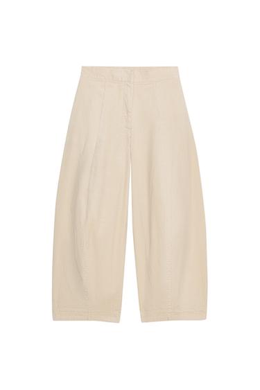 ZW COLLECTION BARREL CORDUROY TROUSERS