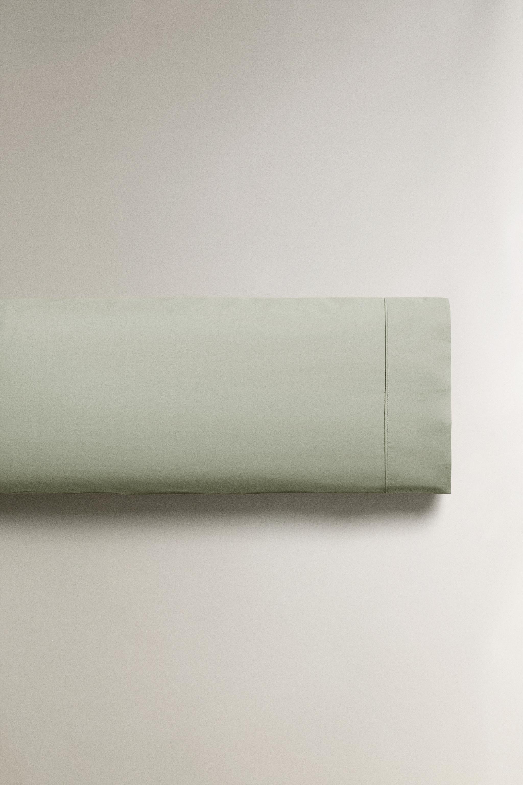 SATEEN PILLOWCASE WITH FESTOON DESIGN (300 THREAD COUNT)