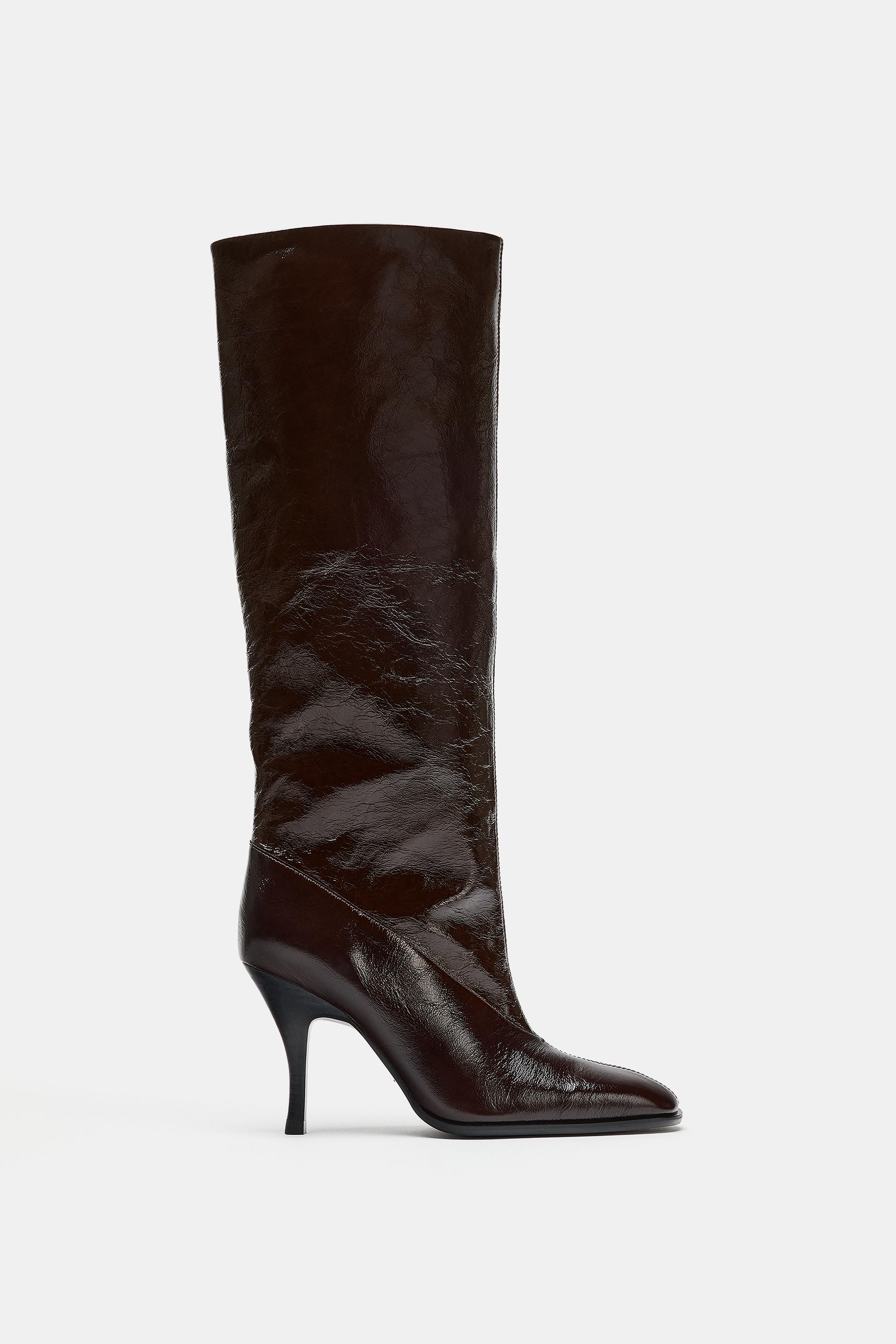 LIMITED EDITION LEATHER HEELED BOOTS