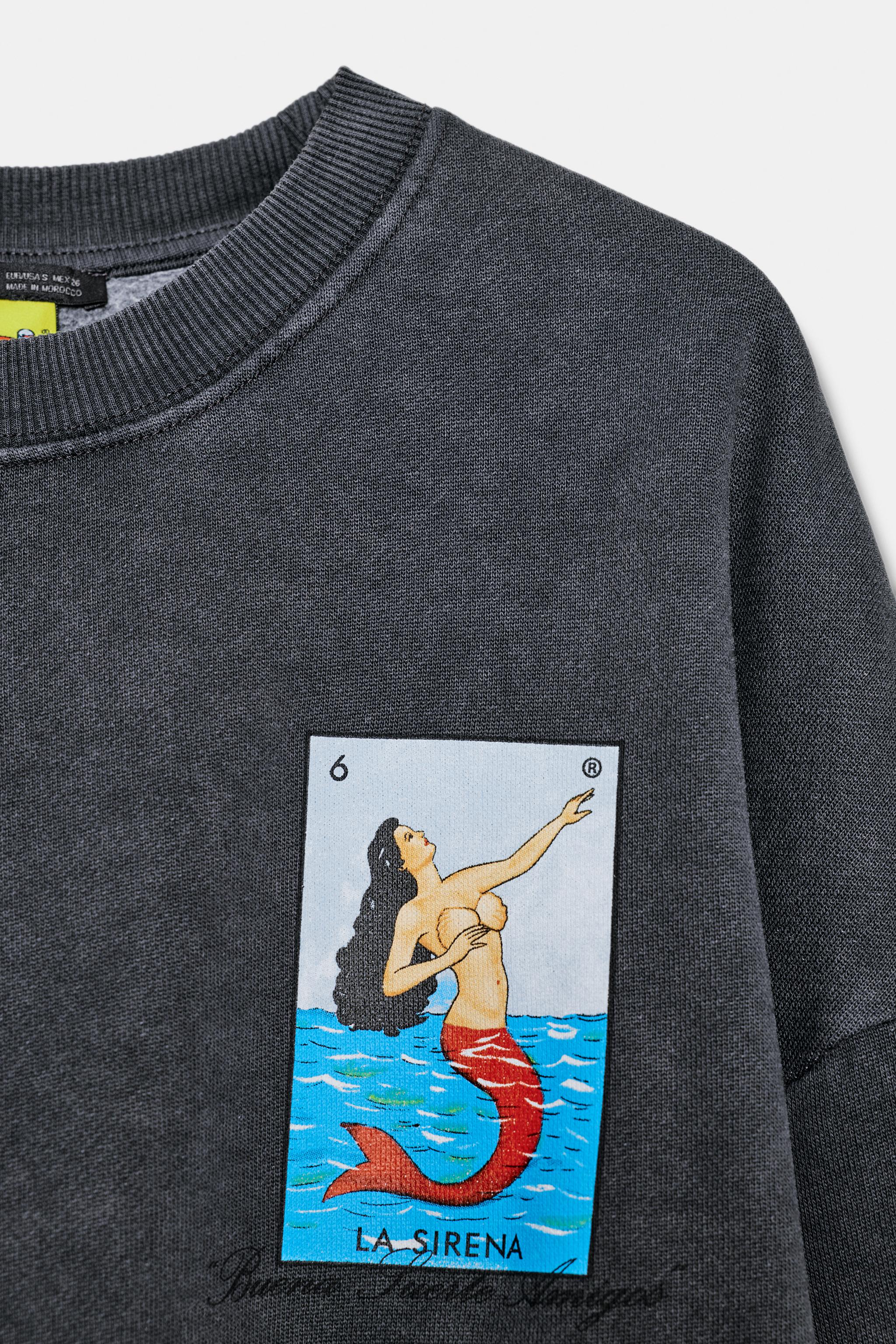 激レア／完売品　SADE スウェット　ZARA ほぼ新品同様　Tシャツ SAN CLEMENTE® ウォッシュドスウェットシャツ - カーボングレー