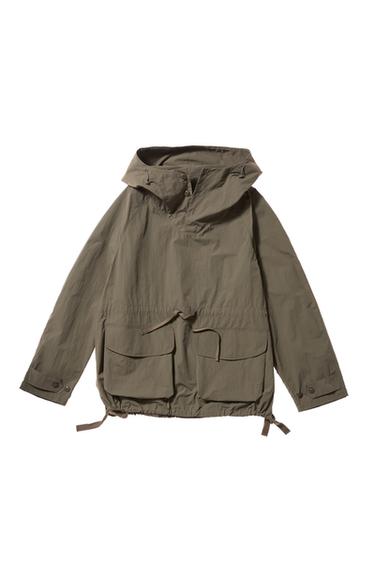 TECHNICAL PARKA WITH POUCH POCKET - Earth by Zara