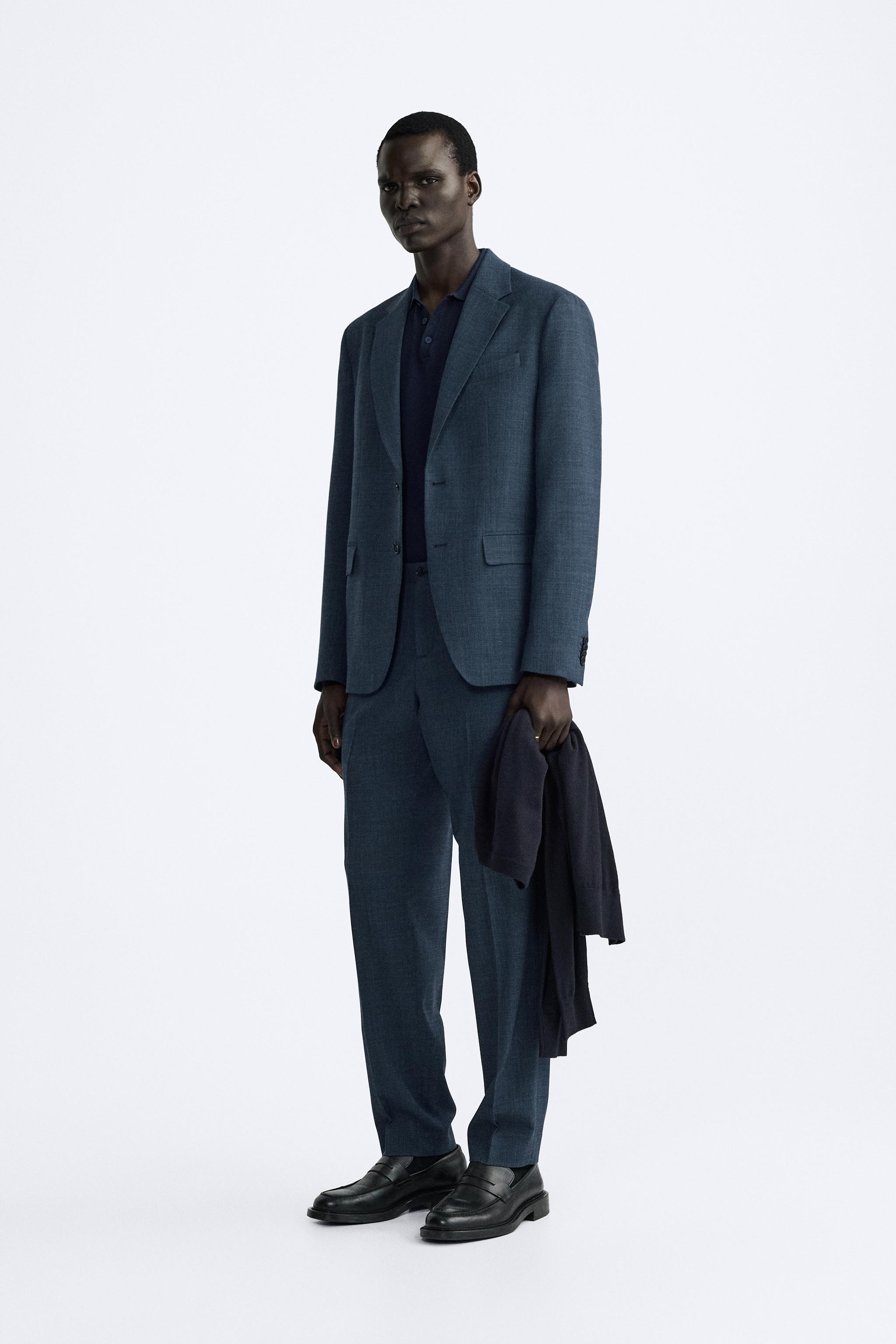 Men's Blue and Navy Blazers | Explore our New Arrivals | ZARA 