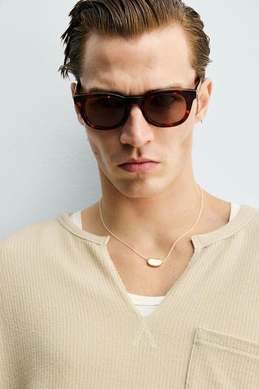 TEXTURED POLO T-SHIRT - Ecru by Zara - Image 5