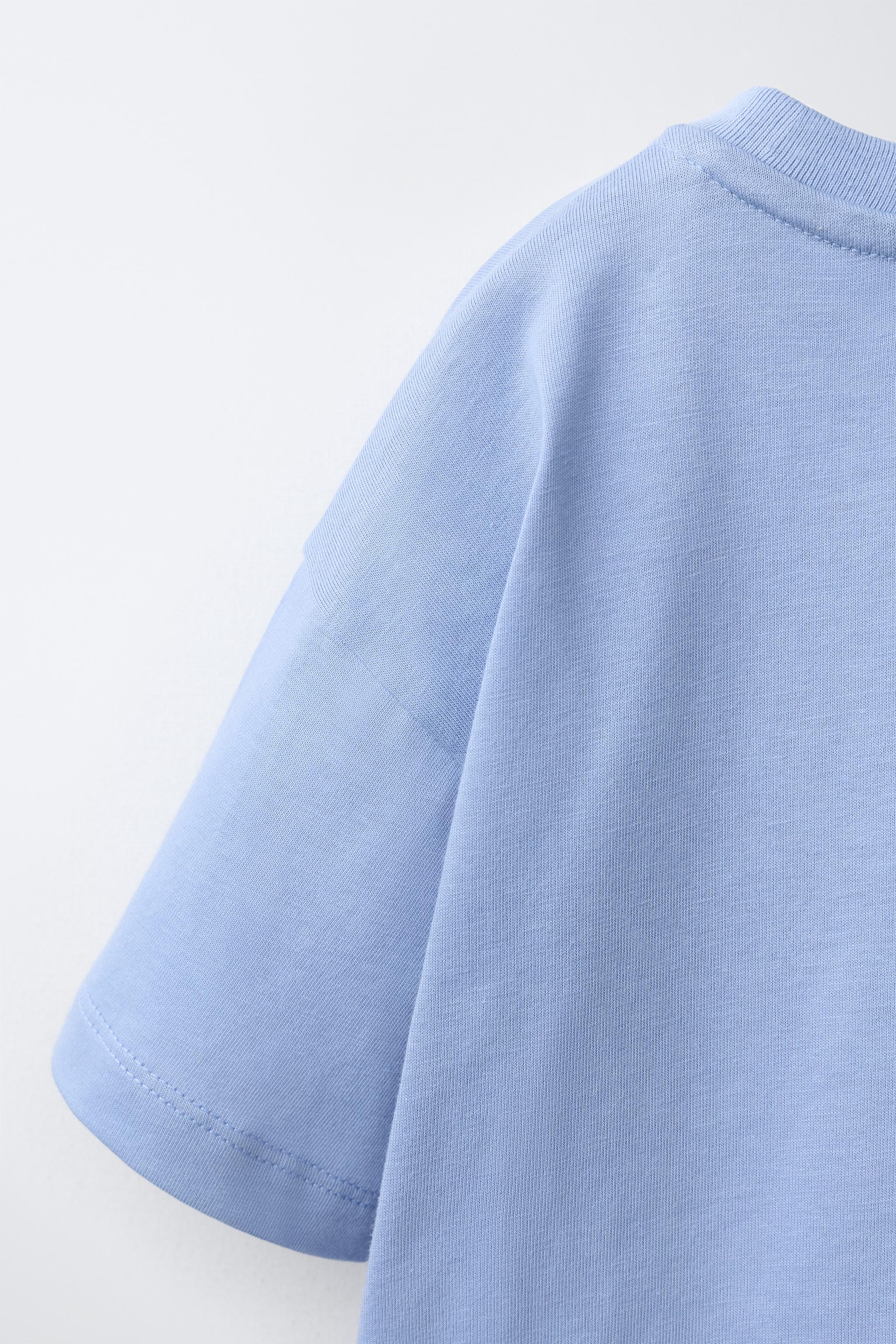 Детские футболки Zara MICKEY MOUSE AND DONALD DUCK © DISNEY EMBROIDERED POCKET T-SHIRT — фото 4