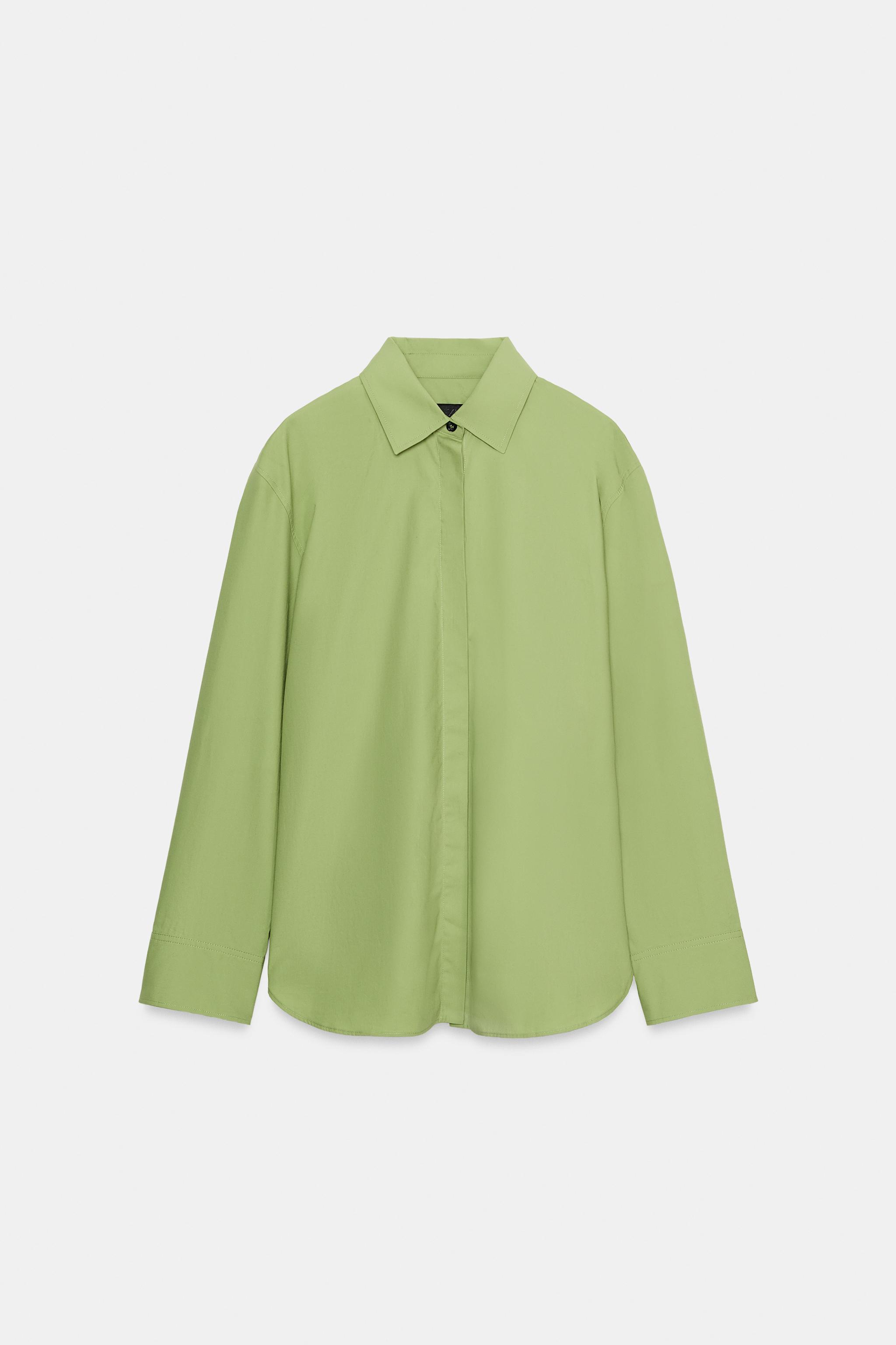 Zara ZW COLLECTION POPLIN SHIRT