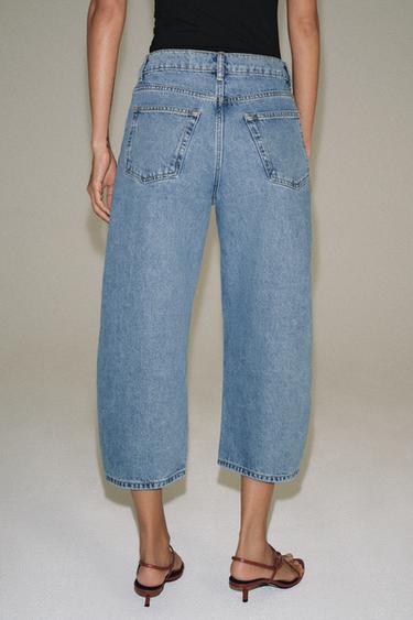 JEAN ZW COLLECTION CAPRI BALLOON TAILLE MOYENNE - Bleu de Zara - Image 2