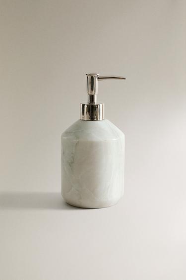 MARBLE SOAP DISPENSER - Greens by Zara