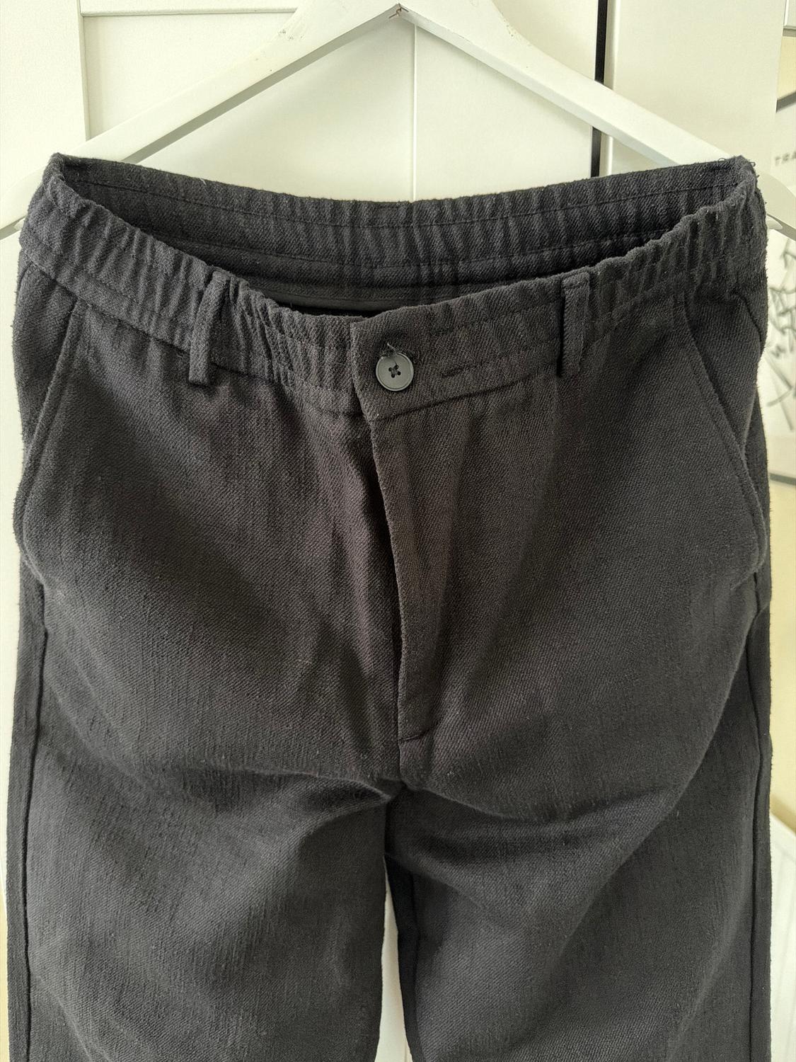 TEXTURED REGULAR FIT TROUSERS - Image 2