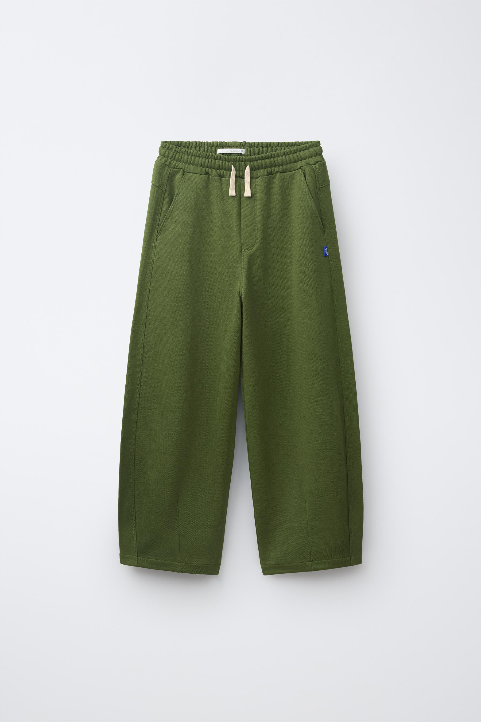 BARREL PLUSH PANTS - Black | ZARA United States
