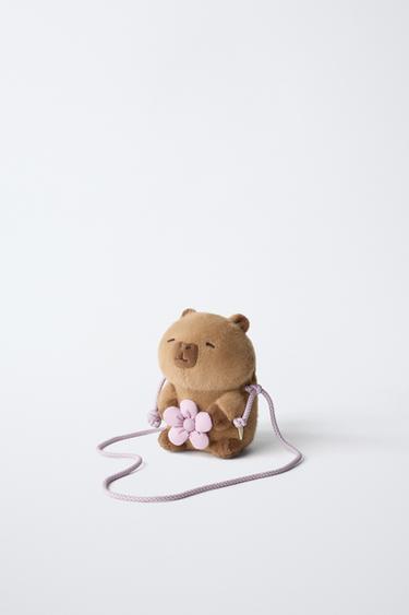 CAPYBARA CAPYFUN © CROSSBODY BAG - Brown by Zara - Image 1