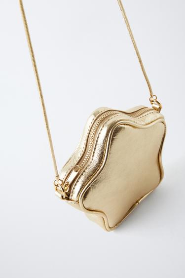STAR CROSSBODY BAG - Gold by Zara - Image 2