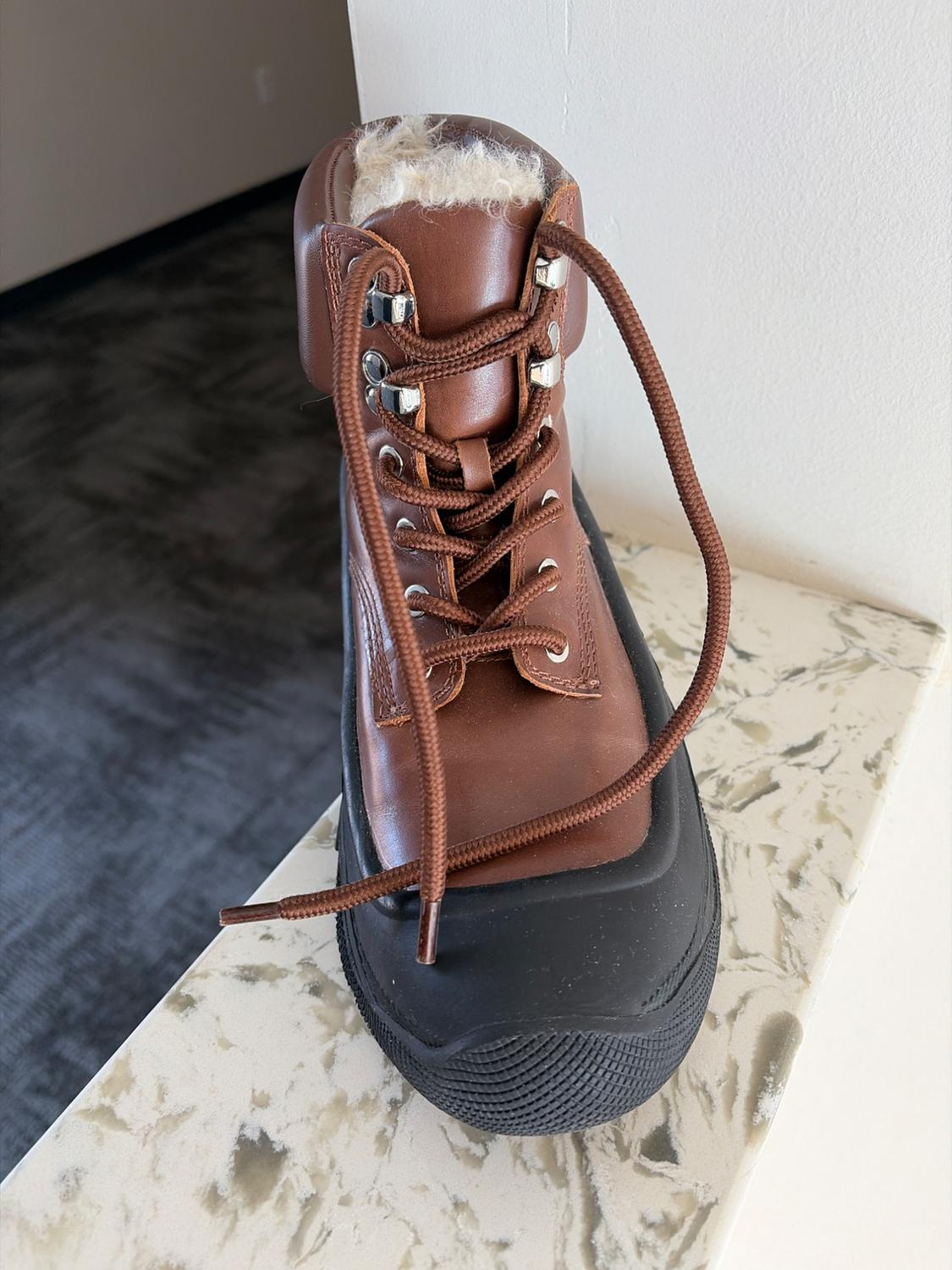 LEATHER BOOTS  LIMITED EDITION LEATHER FLEECE - Image 2