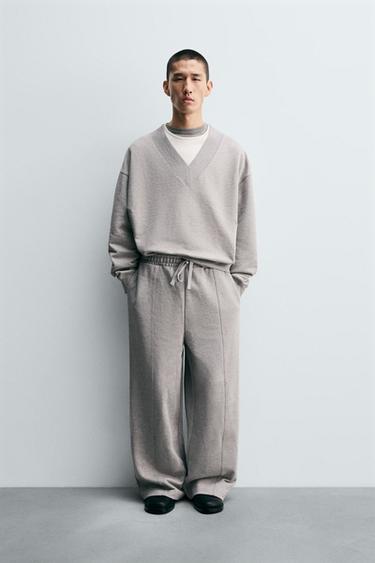 SUDADERA RELAXED FIT - Gris vigoré de Zara