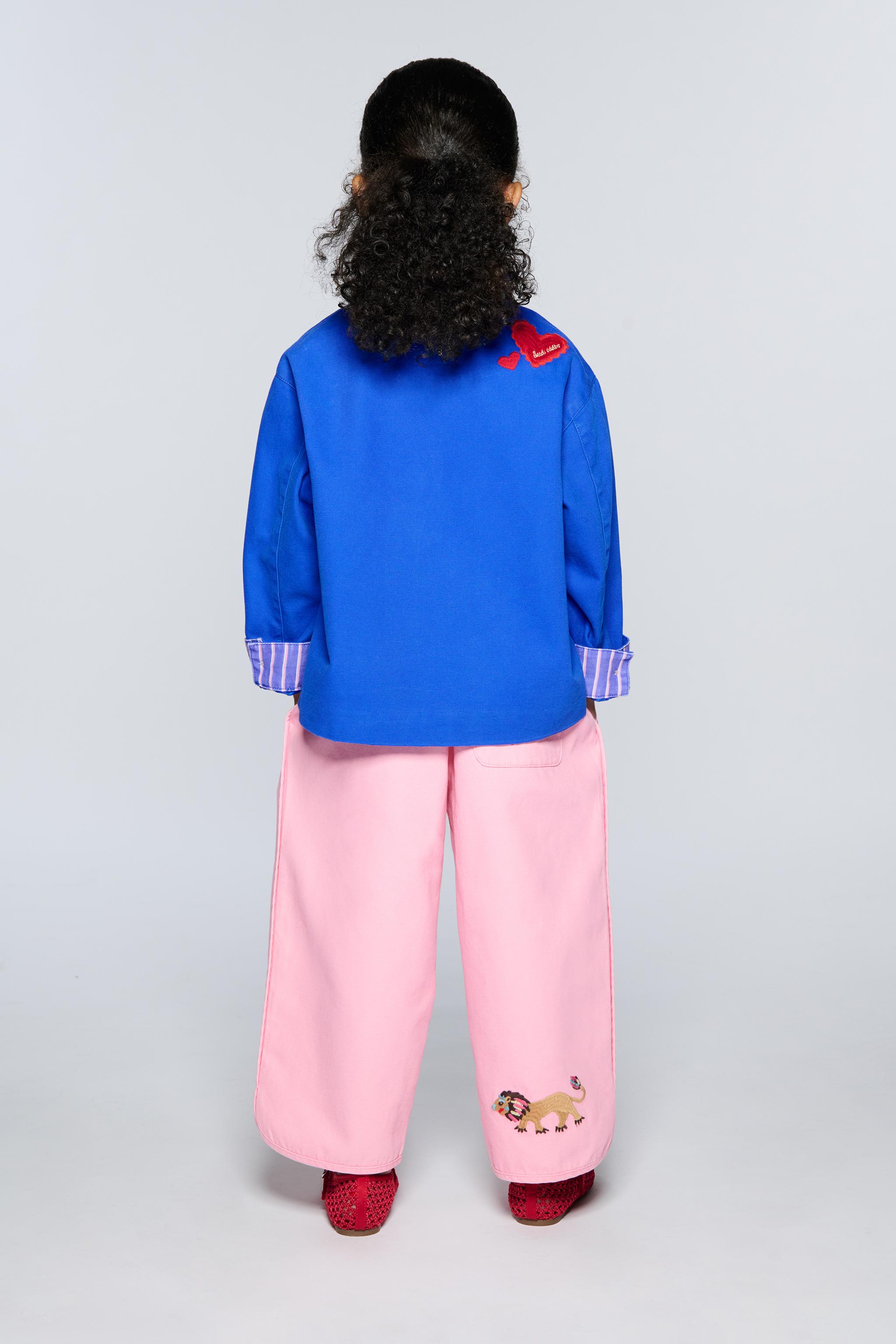 PANTALON BAGGY BRODÉ SISSEL EDELBO X ZARA KIDS