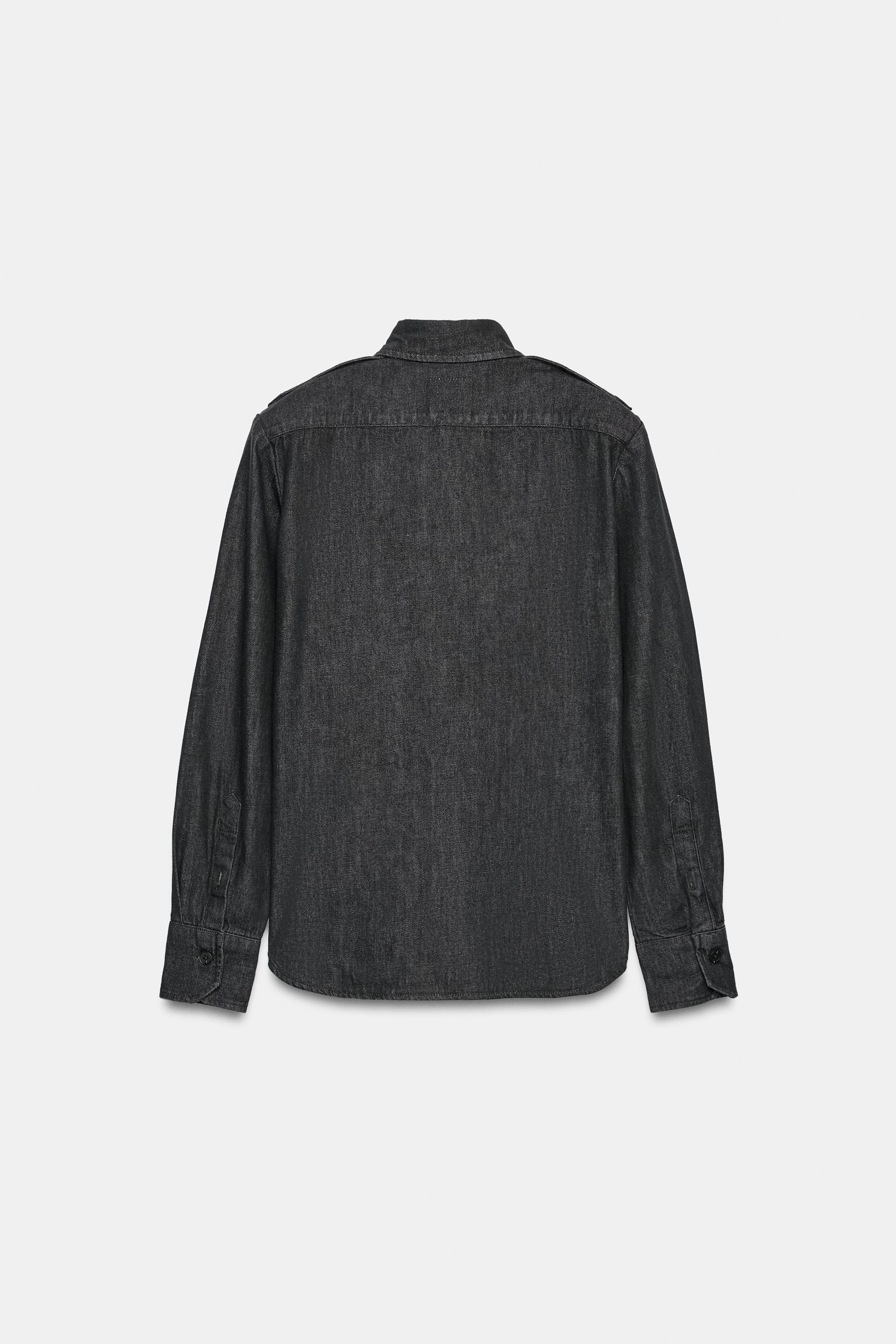 TRF DENIM POCKET SHIRT