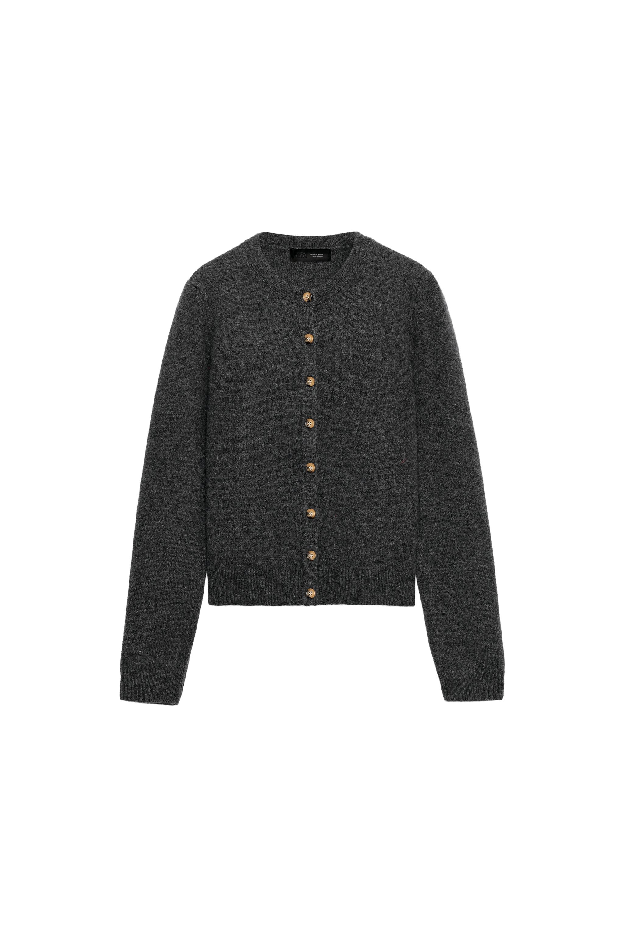 CHAQUETA CASHMERE LANA BOTONES