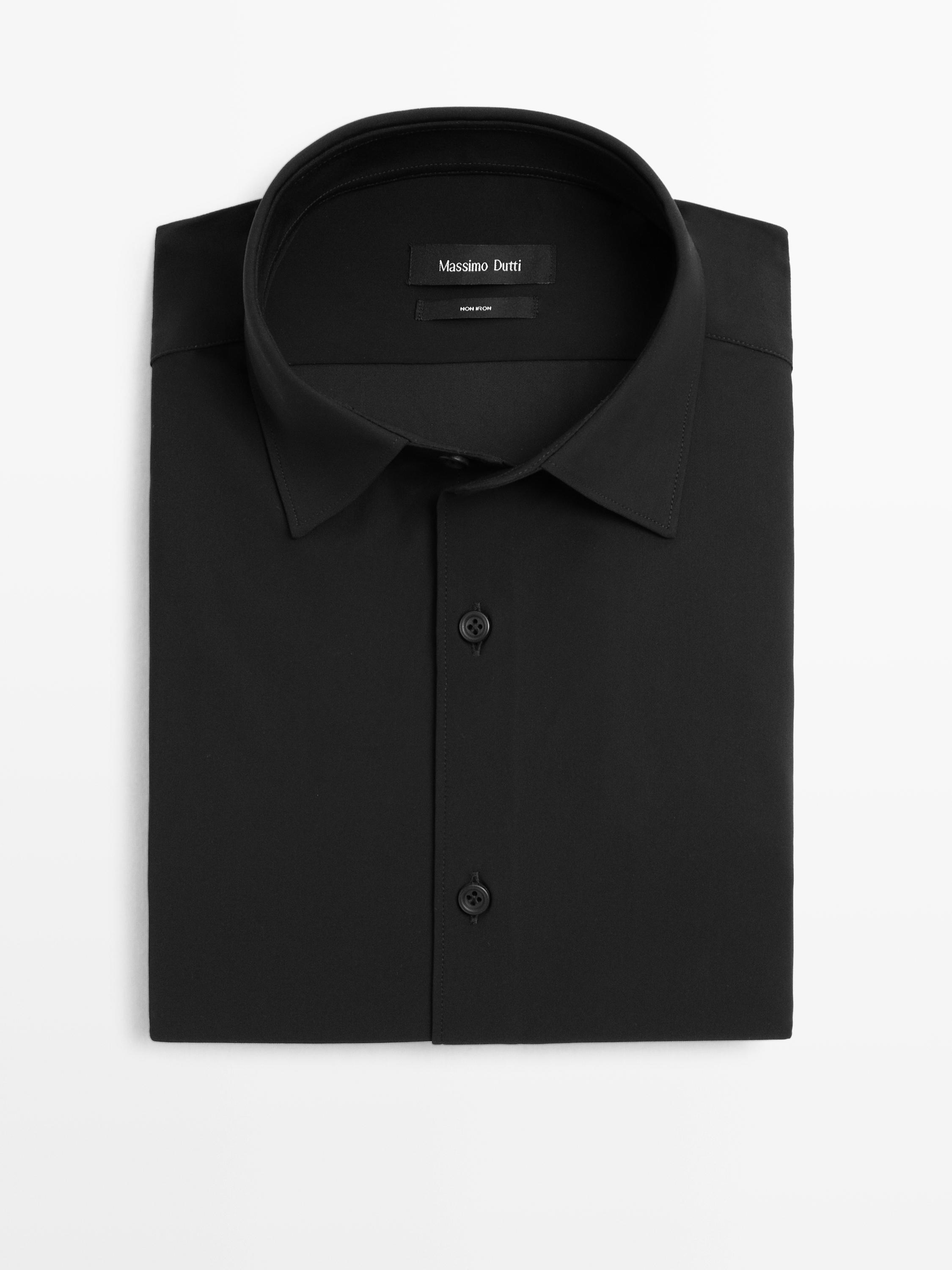 Slim fit stretch shirt