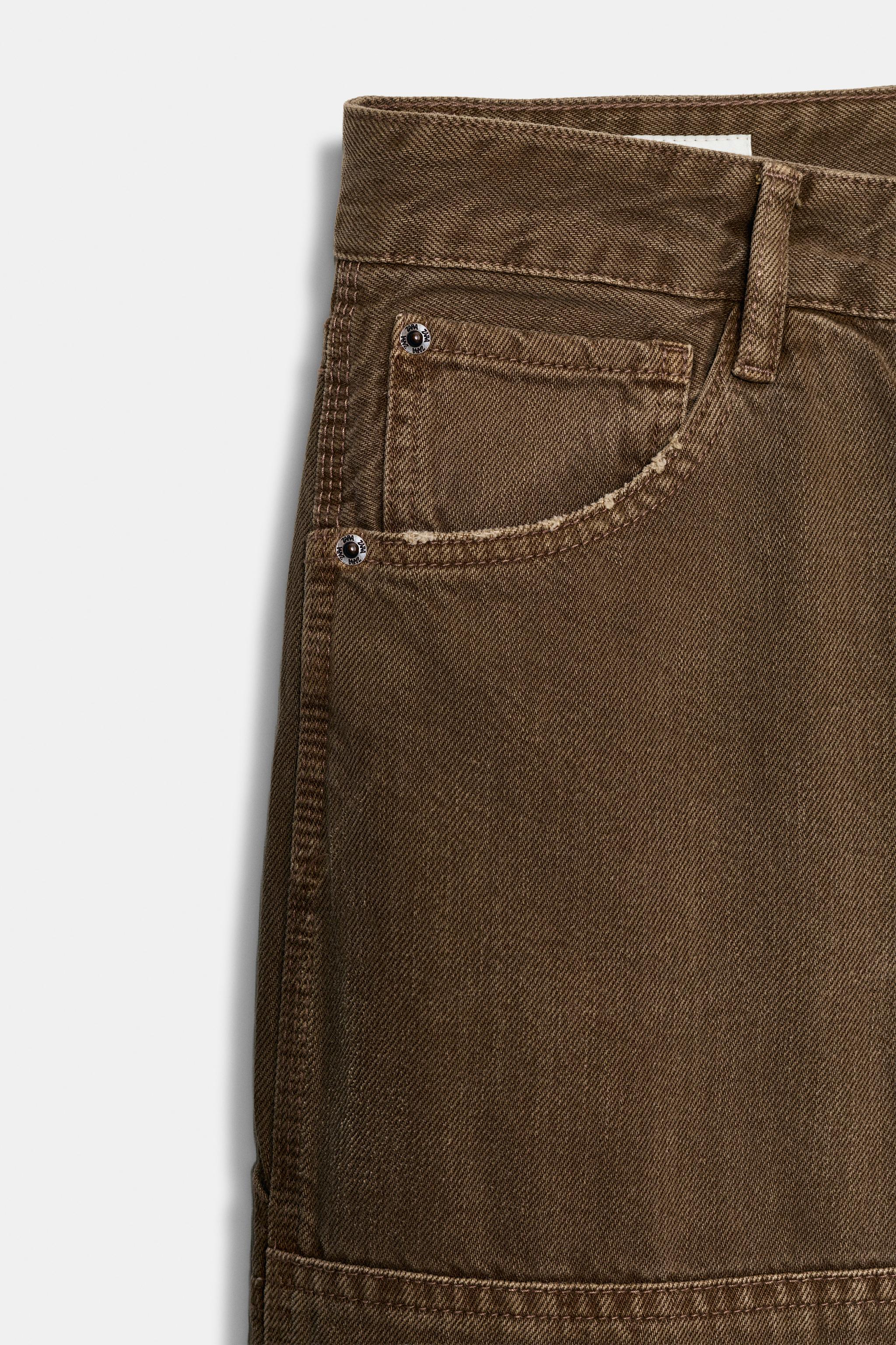 LOW-RISE STRAIGHT FIT TRF JEANS