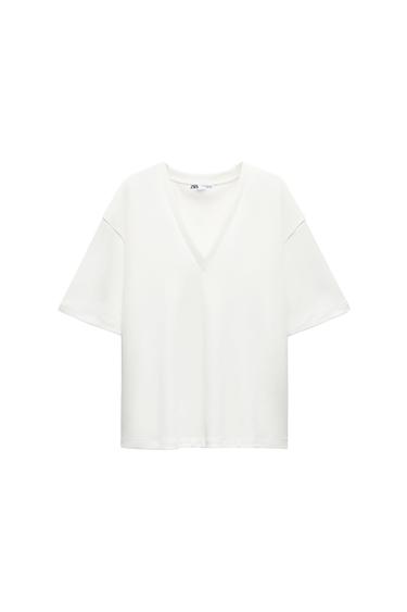 WASHED INTERLOCK T-SHIRT