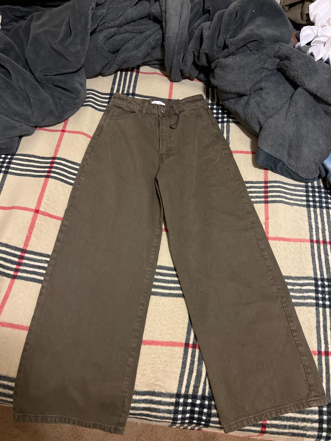 TRF MID-RISE BAGGY JEANS