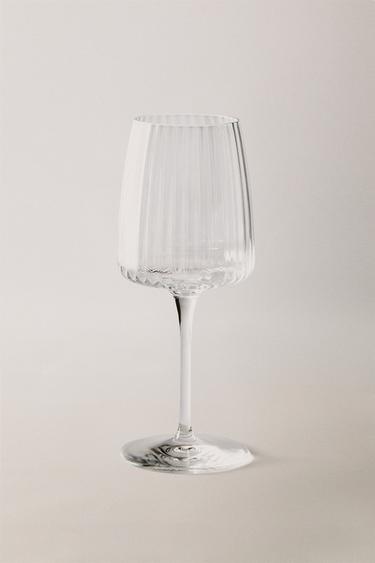 VERRE À VIN LIGNES - Transparent de Zara