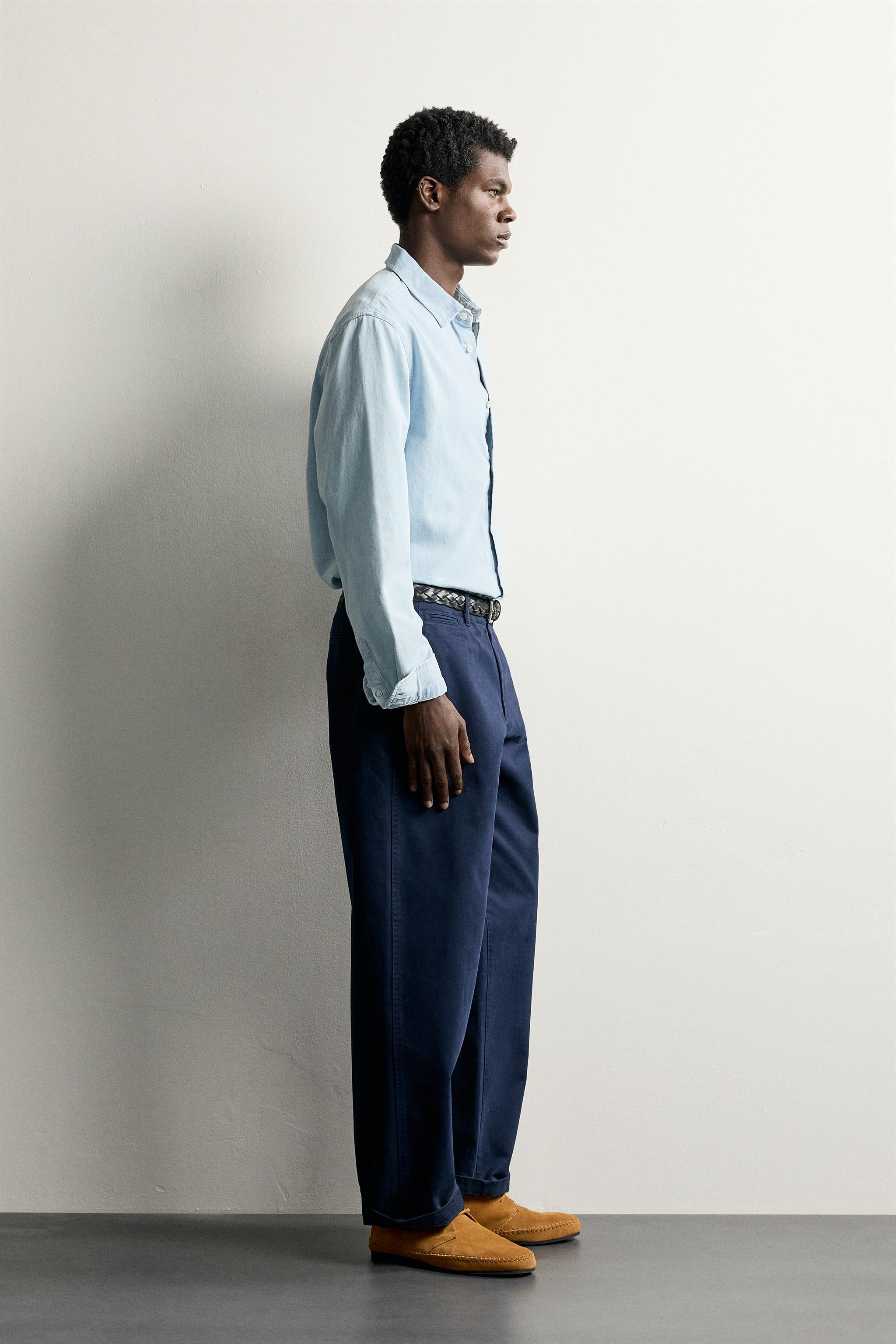 REGULAR FIT DENIM SHIRT