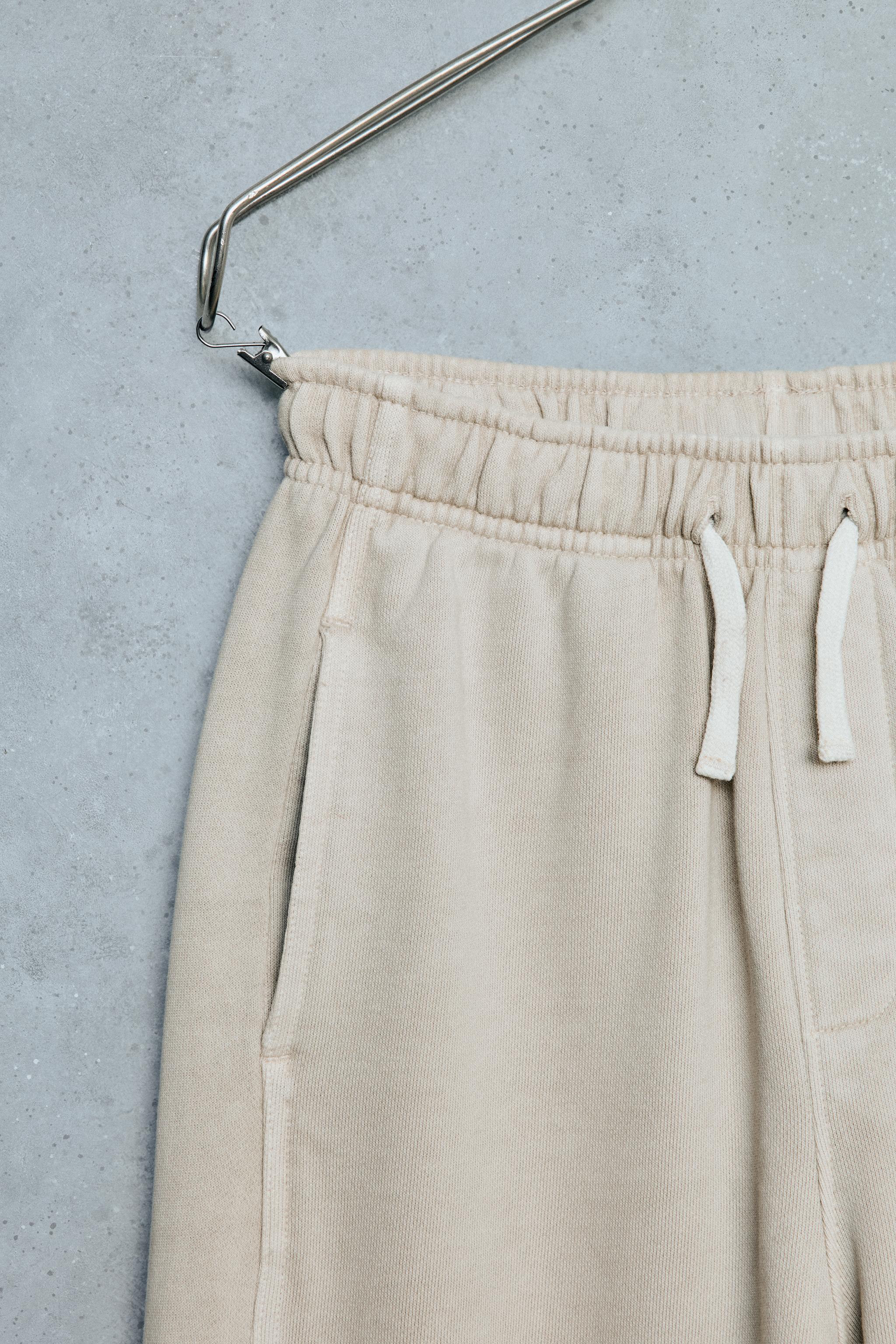STORIESZ - PANTALON DROIT EN MOLLETON