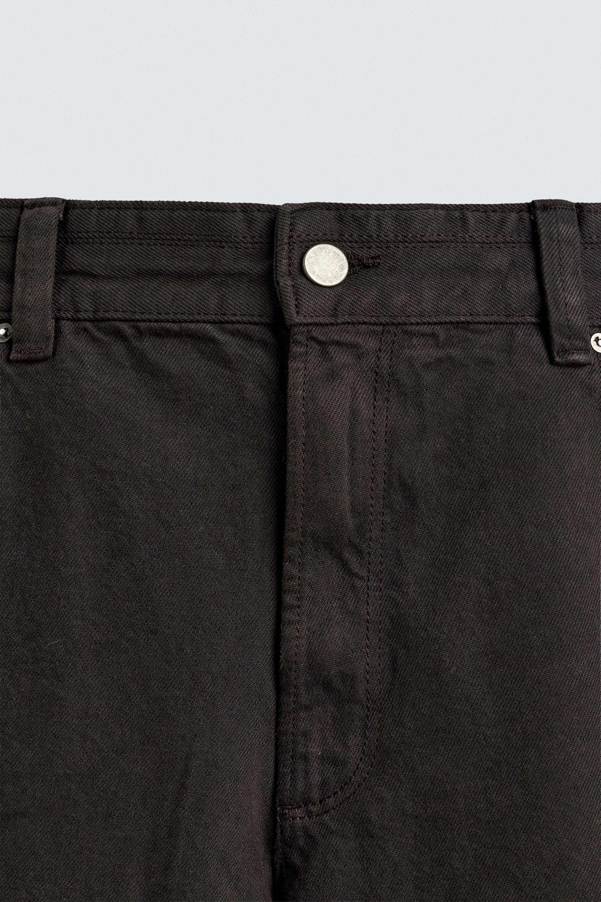 BALLOON FIT PANTS WITH SEAMS