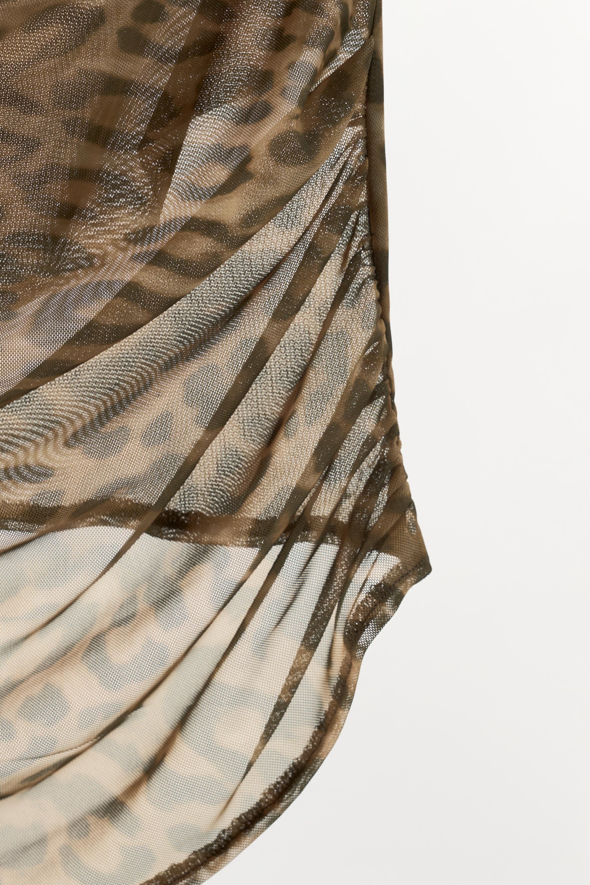TOP HALTER EN TULLE