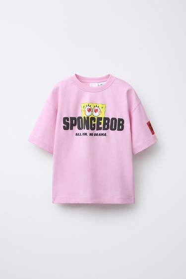 CAMISETA BOB ESPONJA © NICKELODEON - Rosa de Zara