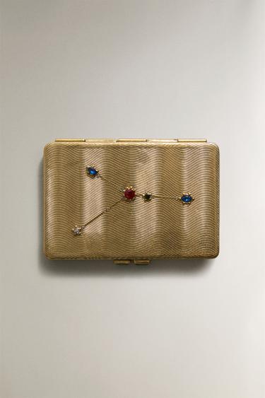 CANCER SMALL MIRROR | MARISA BERENSON - ذهبي الخاص بـ Zara - صورة 0
