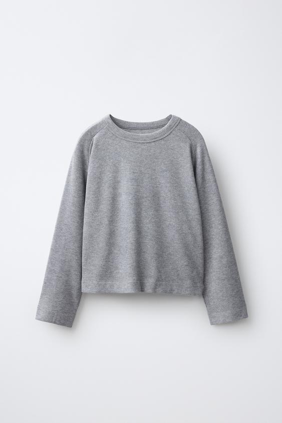 SOFT-TOUCH T-SHIRT - Grey by Zara - Image 0