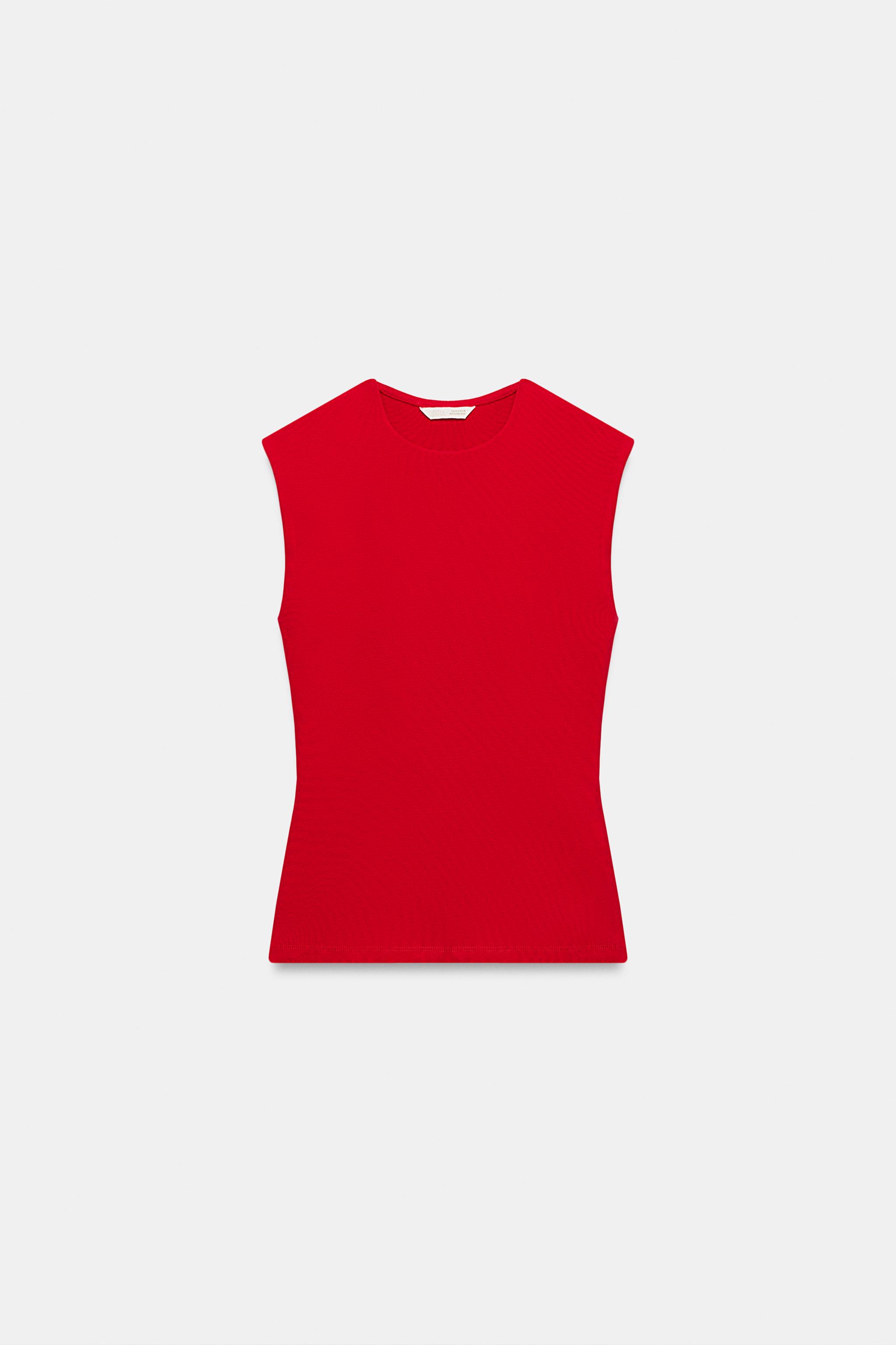Zara KOLSUZ T-SHIRT görsel 5