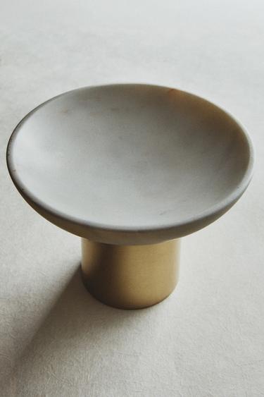 BOL DÉCORATIF MARBRE - Doré de Zara - Image 6